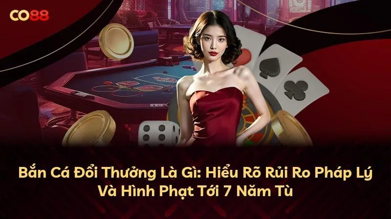 Bắn Cá Đổi Thưởng Là Gì: Hiểu Rõ Rủi Ro Pháp Lý Và Hình Phạt Tới 7 Năm Tù