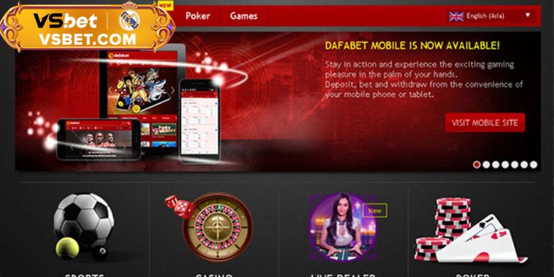 Dafabet nhà cái uy tín được hơn 5 triệu bet thủ tham gia